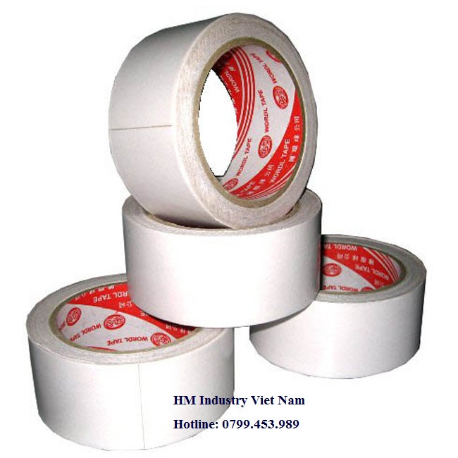 Băng keo 2 mặt - Vật Liệu Đóng Gói HMI - Công Ty TNHH HM Industry Việt Nam